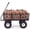 Black, variant on 800LBS Heavy Duty Steel Garden Cart, Garden Wagon Cart on Wheels, Metal Yard Utility Wagon with Removable Mesh Sides, 10" All Terrain Tires, 180° Rotating Handle for Lawn, Garden, Farm