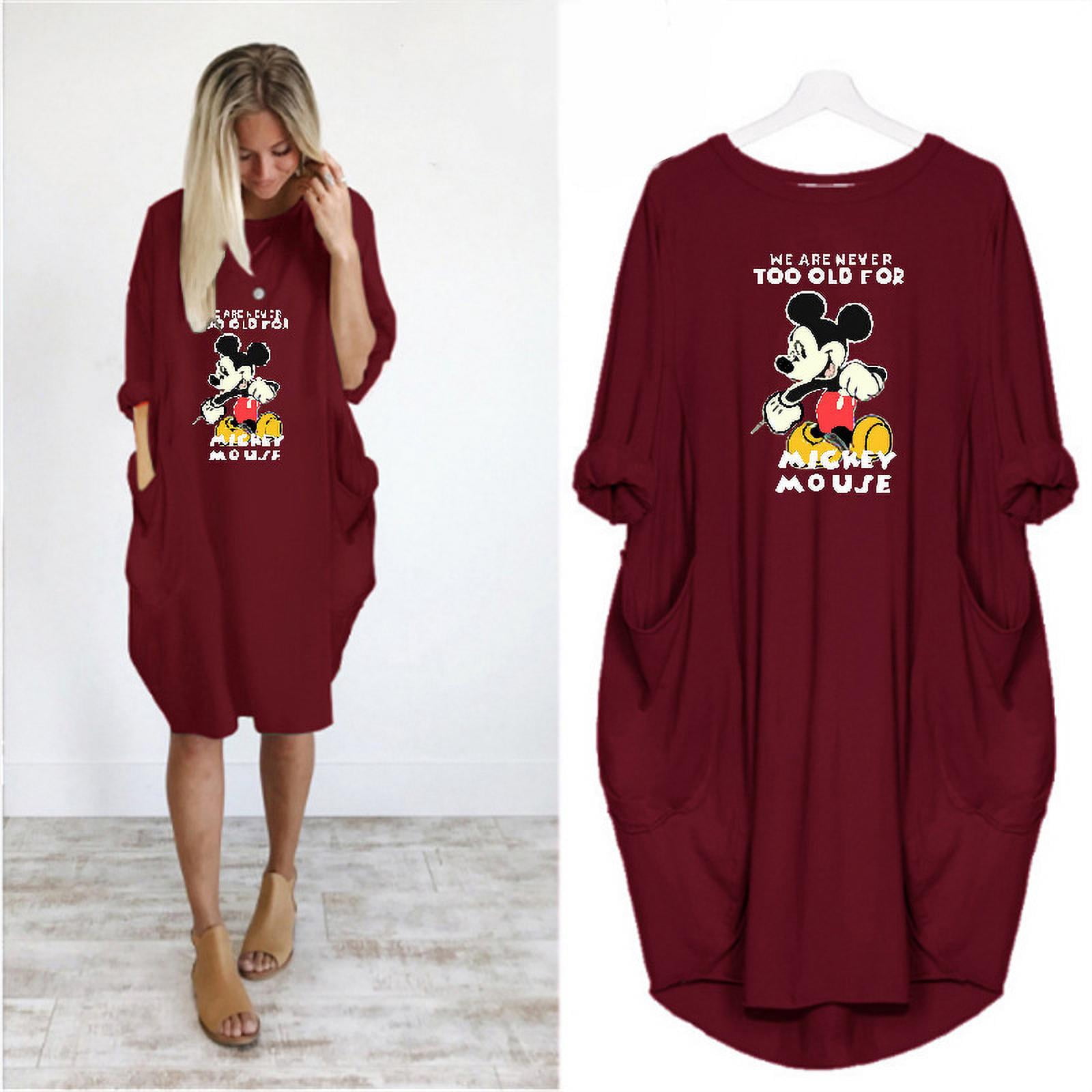 mickey womens dress