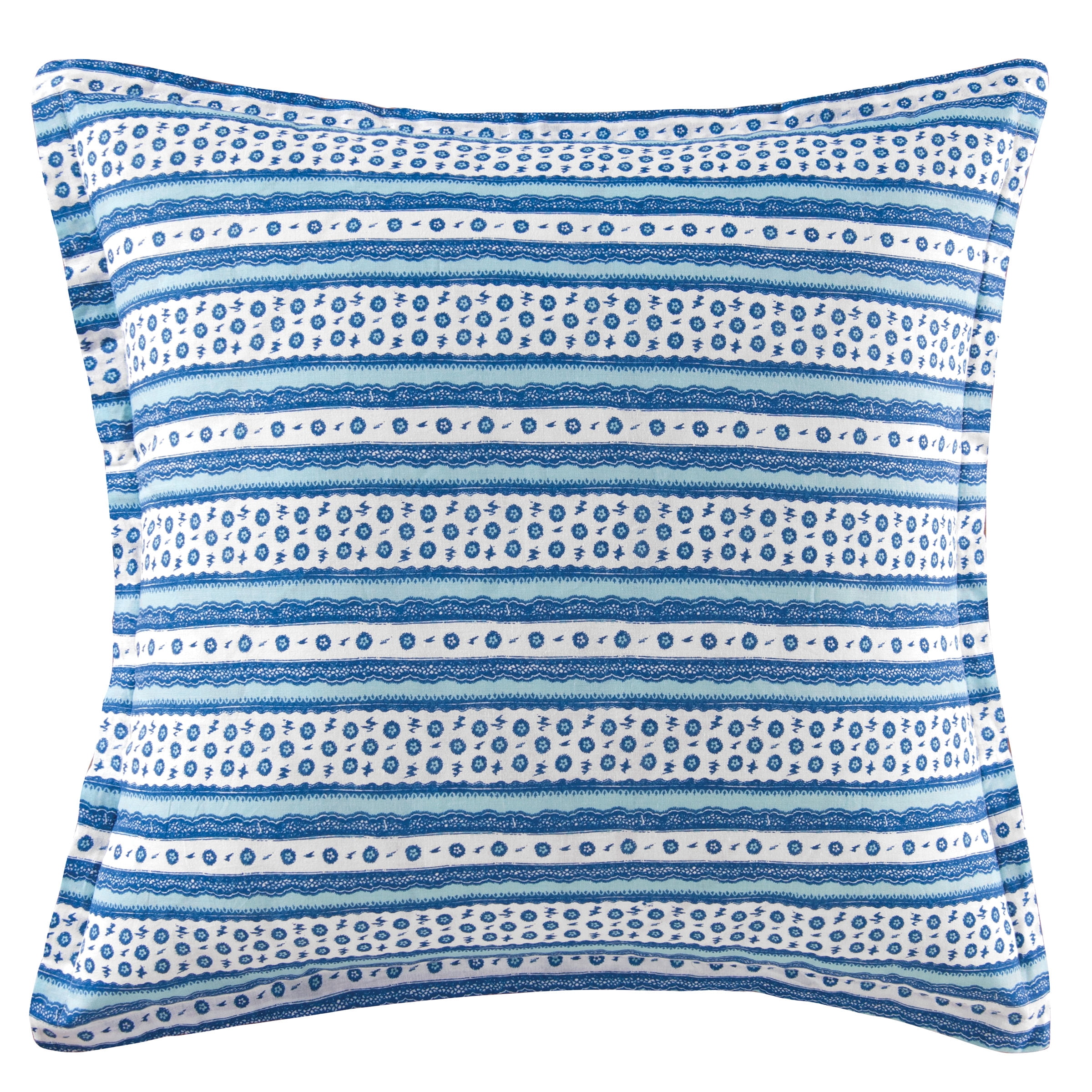 C&F Home Colonial Williamsburg Hampstead Toile Euro Sham