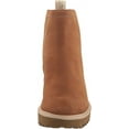 thumbnail image 2 of Dolce Vita Huey H2O Brown Suede Pull On Rounded Toe Chunky Platform Ankle Boots (Brown Suede H2O, 10), 2 of 6