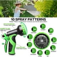 thumbnail image 6 of 75FT Expandable Water Hose – Flexible Lightweight No-Kink Garden Hose for Outdoor Watering, Car Wash, Lawn & Yard with Leakproof Brass Fittings, Durable Expanding Water Hoses, 6 of 7