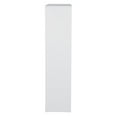 thumbnail image 4 of OSP Home Furnishings Prado 48 inch 3 Shelf White Bookcase Engineered Wood, 4 of 7