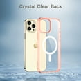 thumbnail image 5 of JETech Magnetic Case for iPhone 12 Pro Max 6.7-Inch Compatible with MagSafe Wireless Charging, Shockproof Phone Bumper Cover, Anti-Scratch Clear Back (Rose Gold), 5 of 7