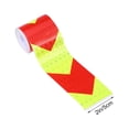 thumbnail image 2 of LABSERRON Reflective Safety Tape Strips 2Pcs for Night Driving Construction Signs Red Color, 2 of 8