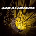 thumbnail image 4 of Solar Led Wind Chime Garden Outdoor Solar Powered Metal Wind Chime Light Waterproof Mobile Hanging Lamp Windbell Light For Patio Deck Lawns, 4 of 5