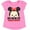Pink, variant on Tsum Tsum Little Girls' Tee, Pink (6x)