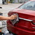 thumbnail image 5 of Cleaning Cloth Microfiber Cleaning Cloth Reusable Microfiber Glass Cleaning Cloth Multipurpose Microfiber Towels for Kitchen Glass Car Window Cleaning, Dark Gray, 5 of 7