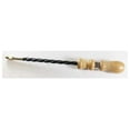 thumbnail image 2 of WEDGE 10.5" (26.7 cm) Wooden Handled Push Drill | Forged Steel Shaft | 1/8" (3.2 mm) Collet Capacity | Extra Collet Included | Timeless & Robust Design | Perfect for Craftsmen & DIY Projects, 2 of 2