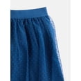 thumbnail image 3 of Wonder Nation Little Girls Fleece Sweatshirt and Tutu Skirt Set, Sizes 4-10, 2-Piece, 3 of 3