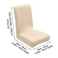 thumbnail image 5 of Dining Chair Covers Dining Room Chair Cover Kitchen Cover Chair Chair Elastic Stretch Cushion Color 11, 5 of 9