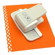 Tomshoo Edger Diamond Flowers Puncher flourish Squares for Gift Tags DIY Projects Paper Crafts Making Scrapbooking