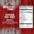 Wenzel's Farm Peppered Beef AIF4 Jerky 10 oz. Value Pack Naturally