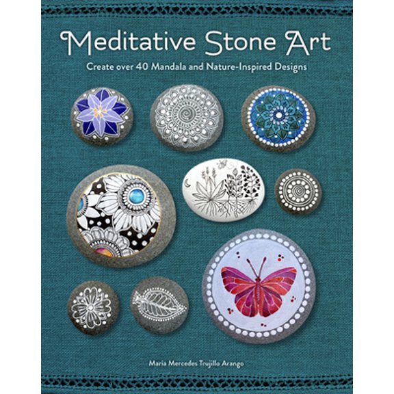 Pre-Owned Meditative Stone Art: Create Over 40 Mandala and Nature-Inspired Designs (Paperback) 1631066692 9781631066696