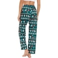 thumbnail image 2 of Womens Comfy Lounge Pants Loose Yoga Pants Cotton Blend Soft Drawstring Wide Leg Pants with Pockets, 2 of 6