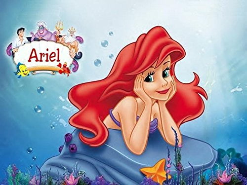 Ariel Princess Ariel Edible Cake Topper Premium Wafer Paper Birthday Party Deco Neu 