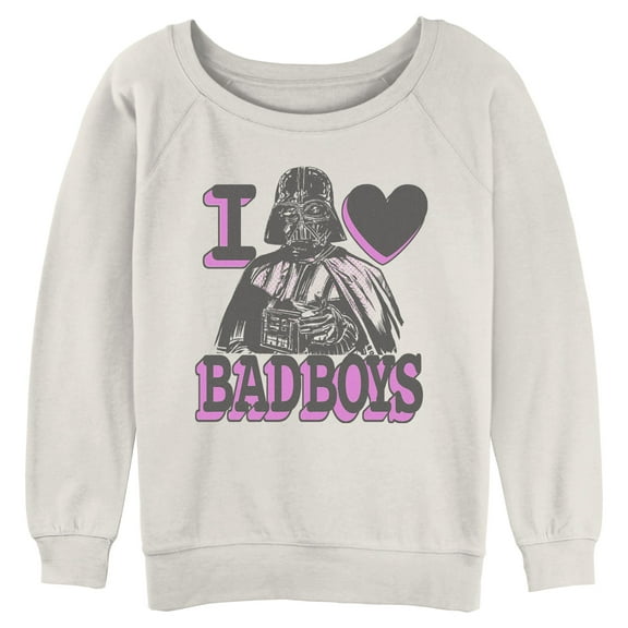 Juniors Star Wars I Love Bad Boys Sweatshirt
