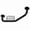 MultiColor, variant on Kingston Brass GBS141012CS2 Meridian 10" x 12" Angled Grab Bar with Soap Holder, Polished Brass
