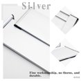 thumbnail image 3 of 2Pcs Single-side Door Sign Holder Department Sign Holder Office Blank Sign Holder, 3 of 8