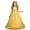 hwj# Yellow114, variant on Huowey Girls Dresses A-Line Solid Color Sleeveless Crewneck Lace Tulle Pageant Dress Ruffle Shoulder Formal Ball Gown For Wedding Birthday Party Flower Girl Photography Event Clothes,Purple