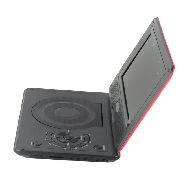 Children's DVD Player, Mobile DVD Player Multifunctional Portable For Outdoor For Car Black,Blue,Red
