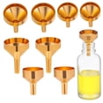 thumbnail image 6 of OUNONA Funnel for Flask Liquid Small Funnel 3.50X2.50X2.50CM Golden, 6 of 8