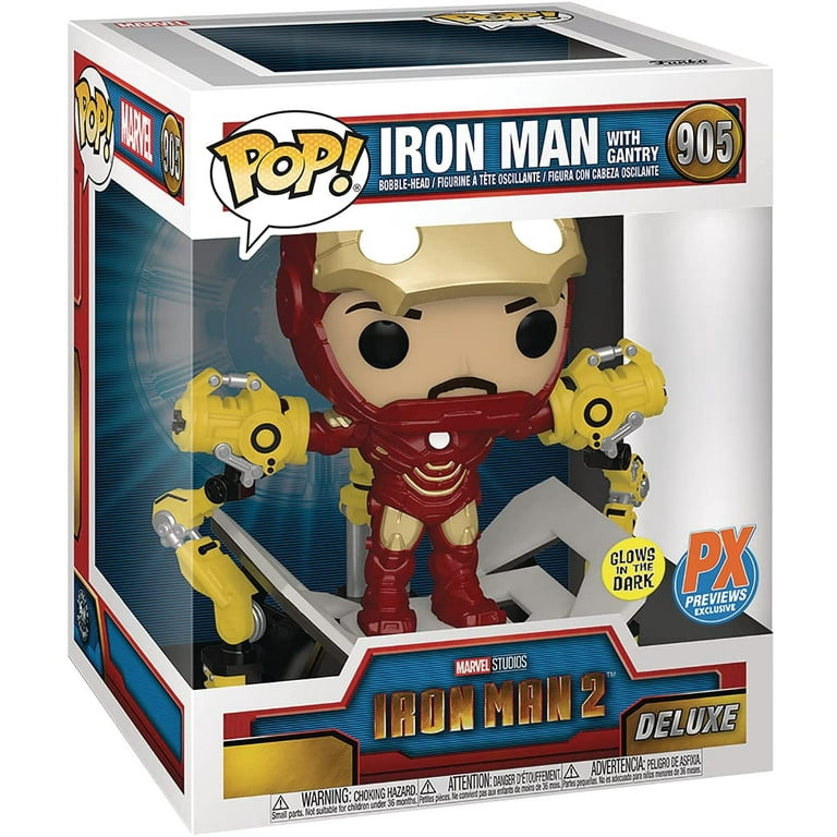 FUNKO POP! アイアンマン　モデル4 コミック限定版 Pop! Marvel: Iron Man Hall of Armor Model 4 - Comic Spot