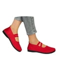 thumbnail image 2 of Casual Slip On Shoes Breathable Mesh Upper Summer Fashion Solid Color Comfortable Flat Loafers, 2 of 6
