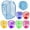 Green, variant on Zhaomeidaxi Foldable Pop Up Mesh Washing Laundry Basket Bag Bin Hamper Toy Tidy Storage