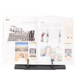 thumbnail image 3 of Reading Book Rack, Durable Eye Care Reading Bookshelf Metal Reading Bookshelf, For School Student Stationery Supplies  Supplies, 3 of 8
