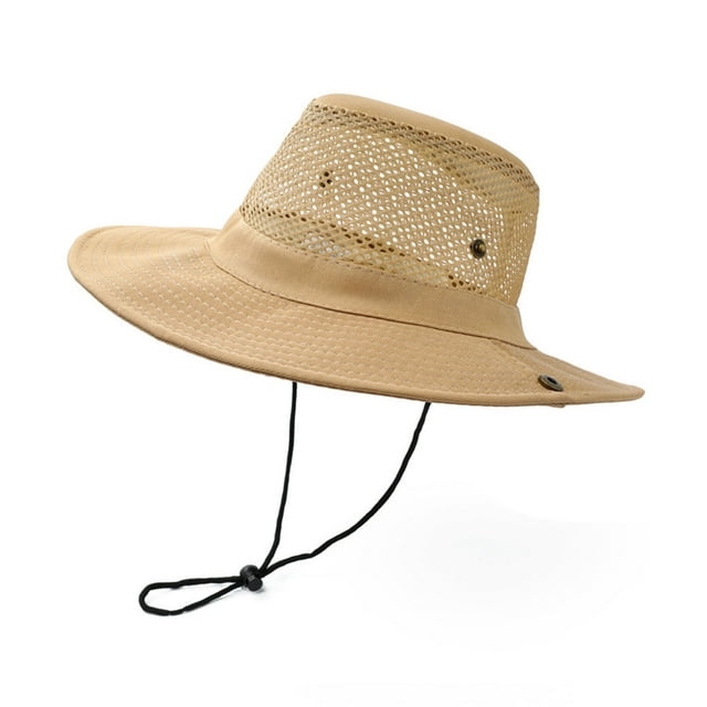 Sombreros para hombre y mujer, estilo único, color sólido, sombrero de pescador, sombrero de playa, sombrero de poliéster para mujer.
