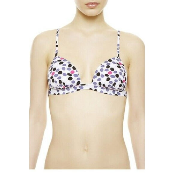 La Perla Sandstone Swim Polka Triangle Bikini Top ( US 6 )