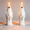 2Pcs 4.7 Inch A#2, variant on 2 Pcs Spooky Halloween Themed Soy Wax Candles, Ghost‑Style Decorative Tabletop Ornament, Atmospheric Home Accent for Halloween Parties, Gothic Styling and Holiday Table Centerpieces