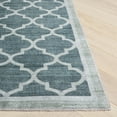 thumbnail image 3 of SAFAVIEH Arizona Shevon Trellis Polyester Machine Washable Runner Rug, Green, 2'6" x 8', 3 of 7