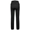 thumbnail image 3 of Little Donkey Andy Women's Fleece Lined Hiking Ski Snow Pants, Winter Windproof Softshell Pants, Warm and Water Repellent Black XS, 3 of 7