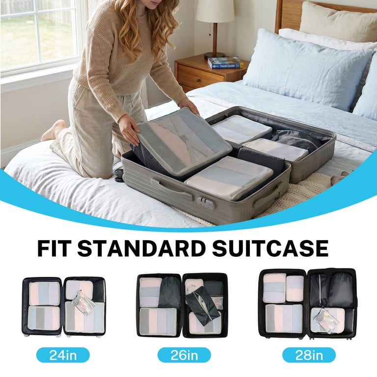 Gonex 8-Piece Packing Cube Set with Shoe Bag photo 6