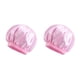 thumbnail image 1 of Sonducket Gorro de satén para el pelo, gorro de quimioterapia de ala ancha para mujer, bufanda para la cabeza, gorro para dormir, gorros de Rosa 2Conjunto, 1 of 6