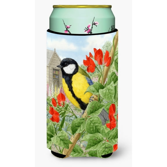 Carolines Treasures ASA2110TBC Great Tit Tall Boy Hugger Tall Boy multicolor
