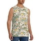 thumbnail image 2 of Fotbe Daisy Men's Camiseta sin Mangas Estampada para Hombres, Playera Casual para Gimnasio, Entrenamiento, Playa-Large, 2 of 7