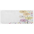 thumbnail image 1 of Colorful Kitchen Mat, Abstract Dandelion Flowers with Hearts Inside Floral Cartoon Romantic Art, Plush Decorative Kitchen Mat with Non Slip Backing, 47" X 19", Multicolor, by Ambesonne, 1 of 1