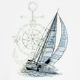 thumbnail image 3 of CafePress - Sailing Boat Long Sleeve T Shirt - Unisex Cotton Long Sleeve T-Shirt, 3 of 4