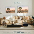 thumbnail image 4 of Elephant Stock Joshua Tree Patch Wall Art - Horizontal Canvas Wall Art - Living Room Wall Decor - Floral And Botanical Canvas - Orange And Beige Decor - 39" x 26", 4 of 8