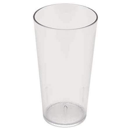GET Heavy-Duty Plastic Restaurant Tumblers, 32 Ounce, Clear (Set of 12)