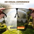 thumbnail image 3 of Full Cover Face Visor Protective, Tinted Full Face Shield Sun Protection,Anti-Fog & Anti-Glare Lightweight Futuristic Face Guard for Cycling, Gardening, Woodworking & Holiday Cosplay ﻿, 3 of 10