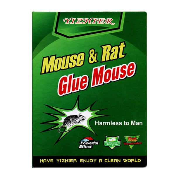 Mouse Glue Board Mouse Glue Traps para Cocina/hogar/restaurante/bar (verde)
