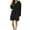 Black, variant on Bath Robe Women's, Hugcore Plush Absorbency Robe for Women Extra Long Fleece Bathrobe with Hood & Pockets | Warm Cloth Loungewear Robes for Women Black L