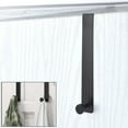 thumbnail image 4 of Mosey Cabinet Door Hook Multi-purpose Behind Door Holder Rack Space-saving Storage Hanger for Clothes Hats Towels Keys, 4 of 7