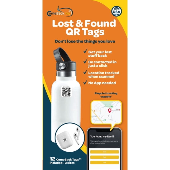 ComeBack Tag - Lost & Found QR Tag