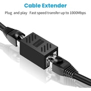 2 Pack RJ45 Network Coupler Joiner Plug Ethernet Cable Network Connector Adapter By PULMCheerger