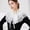 White, variant on Adjustable Lace Trimmed Mesh Neck Scarf Cape With Ties Fashionable Collar For Women Turtle Neck Dickey Dickey Turtleneck Womens Dickey Colla Shirt Top Pan Dickey Detachable Shirt False Shirt Long