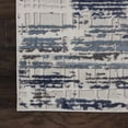thumbnail image 4 of Nourison Urban Decor Modern Rustic Ivory/Slate 2'2" x 7'6" Area Rug, (8' Runner), 4 of 7